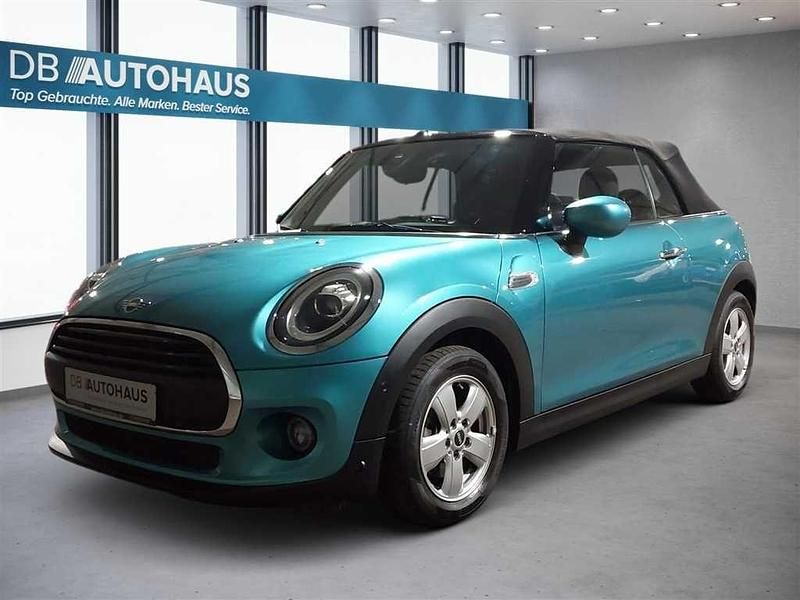 Blau Gebraucht 2020 Mini One Cabriolet Pepper Cabrio | 18.580 € (Guter Preis) - Bild 1/4