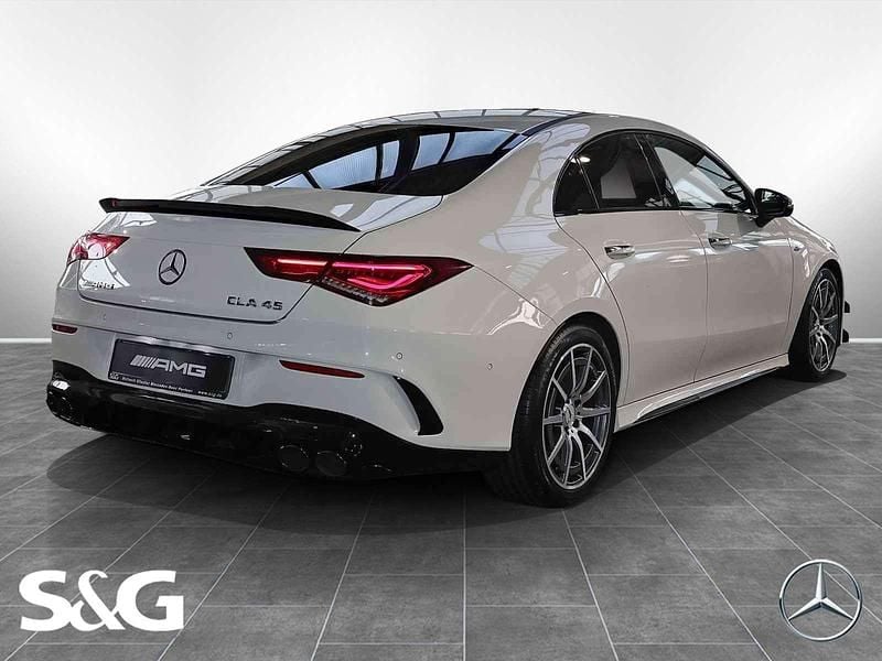 Gebraucht Mercedes CLA45 AMG AMG 387 PS (284 kW) 2022 Unilack polarweiß Coupé