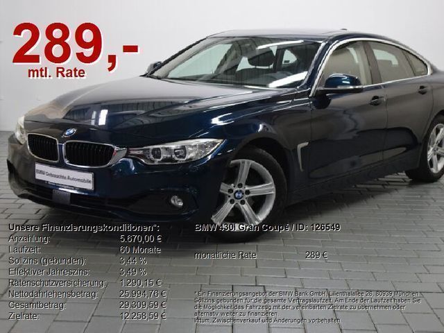 Verkauft Bmw 430 Gran Coupe I Gebraucht 2016 57 425 Km In Asperg