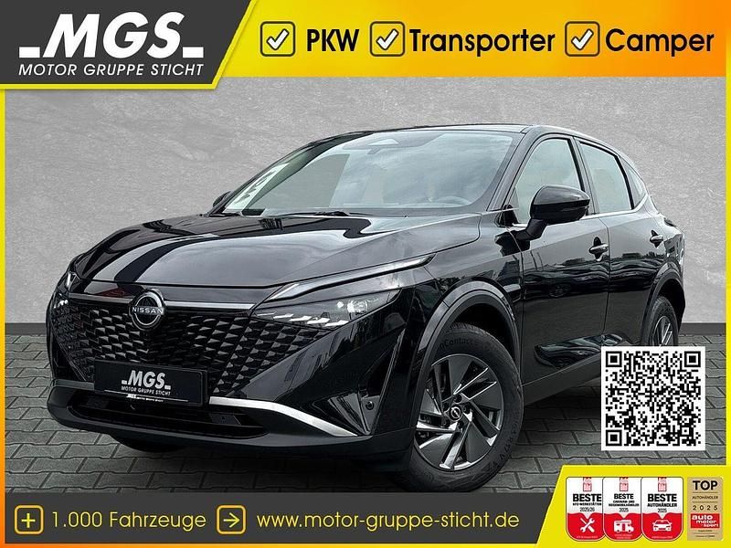 Pearl black Neu 2025 Nissan Qashqai Acenta SUV | 32.990 € - Bild 1/4