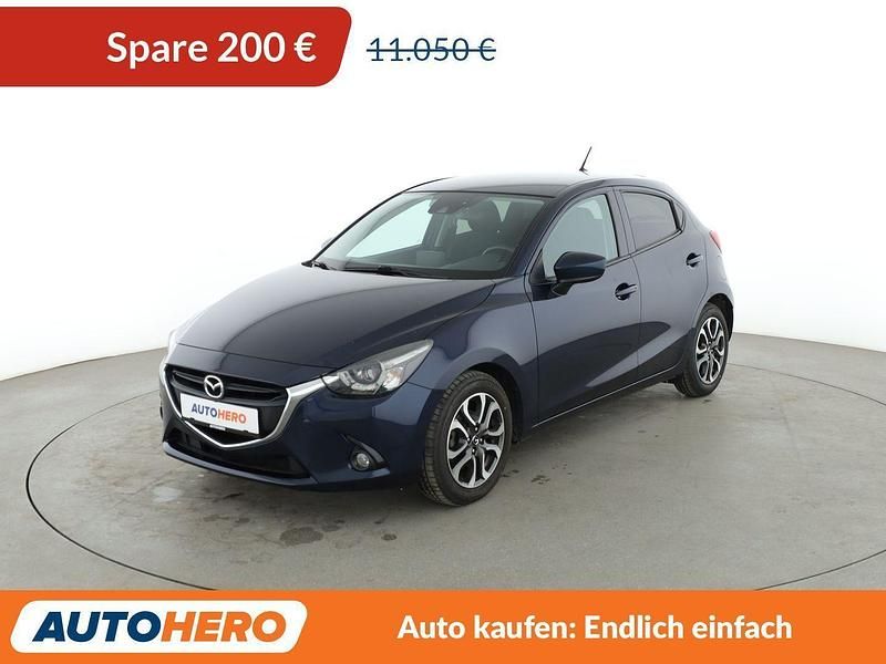 Blau Gebraucht 2016 Mazda 2 Nakama Kleinwagen | 10.850 € (Fairer Preis) - Bild 1/3