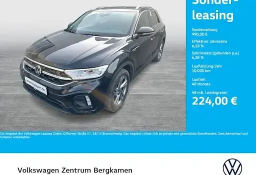 Gebraucht VW T-Roc R-line 110 PS (80 kW) 2023 Schwarz SUV