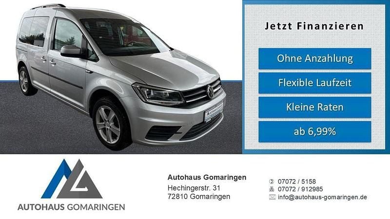 Reflexsilber Gebraucht 2019 VW Caddy Van / Kleinbus | 22.900 € (Fairer Preis) - Bild 1/4