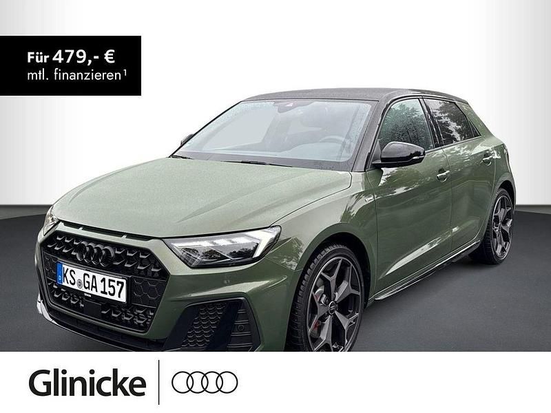 Grün Gebraucht 2025 Audi A1 Sportback S-Line Kleinwagen | 36.270 € (Teuer) - Bild 1/3