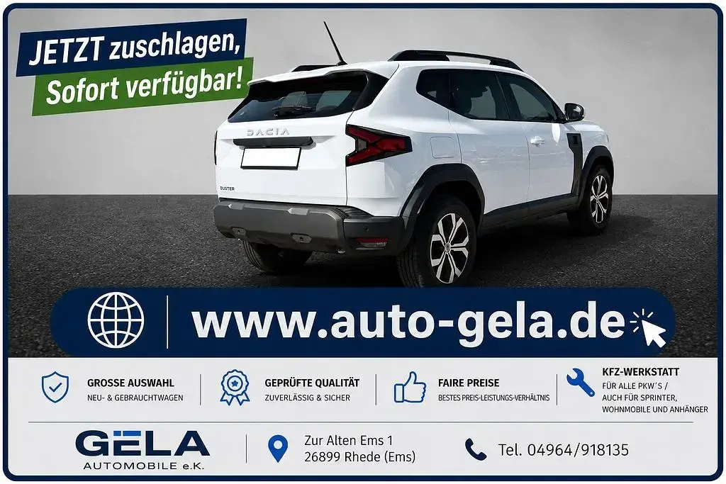 Nowe Dacia Duster Essentiel 101 KM (74 kW) 2025 Szary SUV