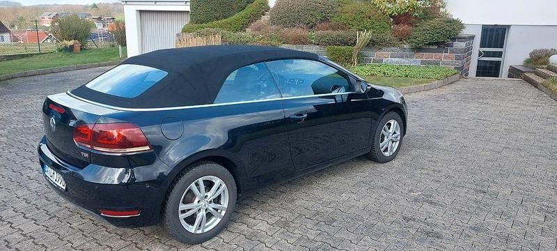 Gebraucht VW Golf Cabriolet 122 PS (89 kW) 2012 Schwarz Cabrio