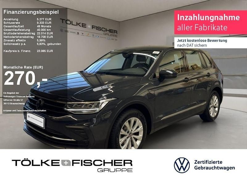 Grau Gebraucht 2023 VW Tiguan SUV | 29.499 € (Guter Preis) - Bild 1/4