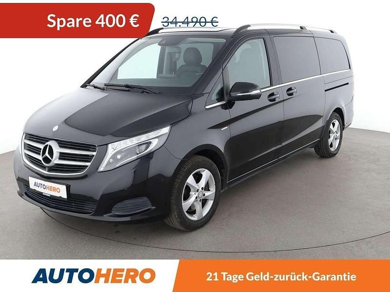 Schwarz Gebraucht 2014 Mercedes V250 Avantgarde Edition Van / Kleinbus | 34.090 € (Superpreis) - Bild 1/3