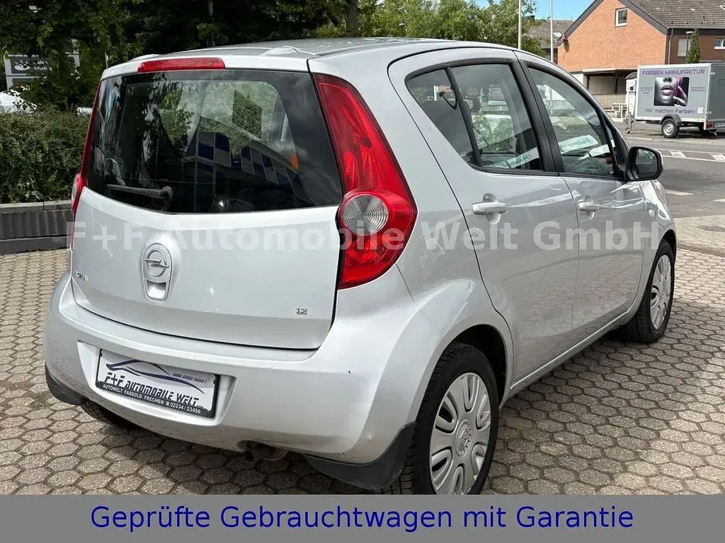 Gebraucht Opel Agila Edition 86 PS (63 kW) 2008 Stahlsilber Kleinwagen