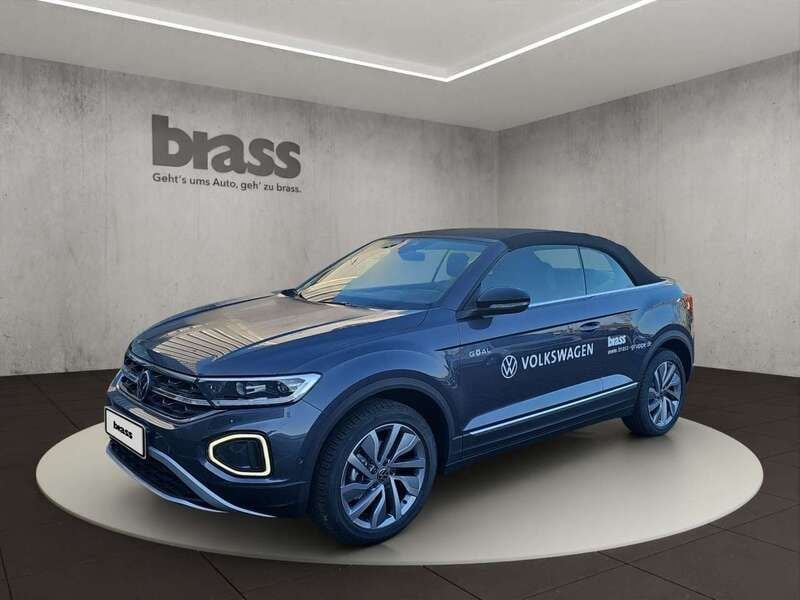 Rauchgrau metallic schwarz Gebraucht 2025 VW T-Roc Cabriolet Style Cabrio | 34.500 € (Guter Preis) - Bild 1/4