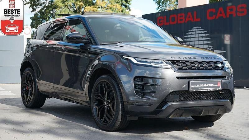 Carpathian grey (metallic) Gebraucht 2022 Land Rover Range Rover evoque Black Edition SUV | 35.885 € (Fairer Preis) - Bild 1/4