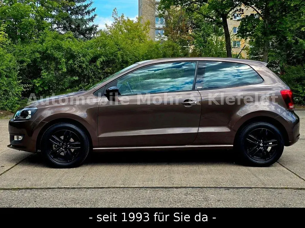 Gebraucht VW Polo Style 60 PS (44 kW) 2011 Braun Kleinwagen