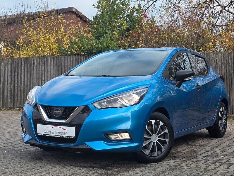 Blau Gebraucht 2019 Nissan Micra Visia+ Limousine | 9.900 € (Fairer Preis) - Bild 1/4