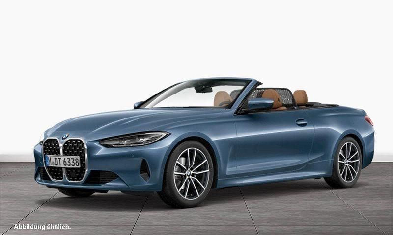 Arctic race blue Gebraucht 2022 BMW 420 Cabrio | 37.810 € (Guter Preis) - Bild 1/3