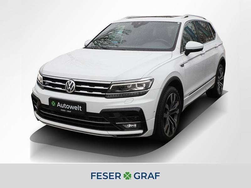 Weiß Gebraucht 2020 VW Tiguan Allspace Highline SUV | 23.880 € (Fairer Preis) - Bild 1/3