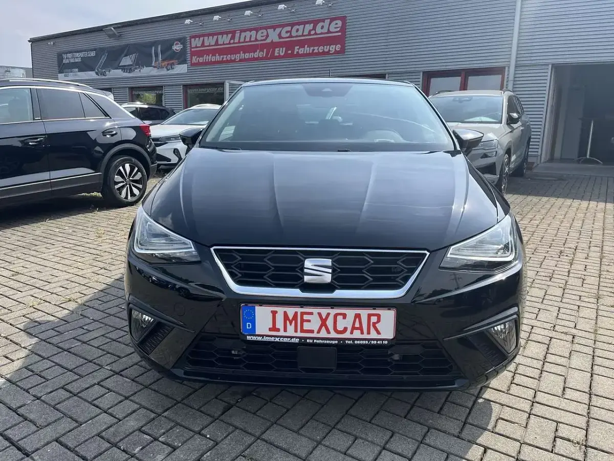 Gebraucht Seat Ibiza FR 110 PS (80 kW) 2022 Schwarzmetallic Kleinwagen