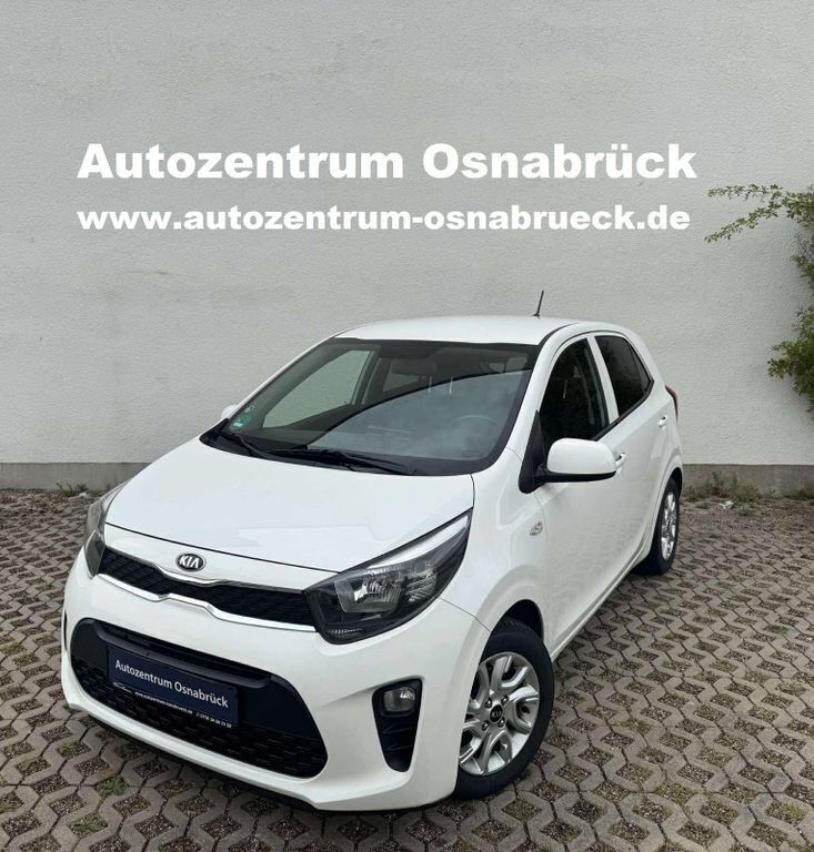 Clear white Gebraucht 2017 Kia Picanto DREAM-TEAM Edition Kleinwagen | 6.390 € (Etwas zu teuer) - Bild 1/4