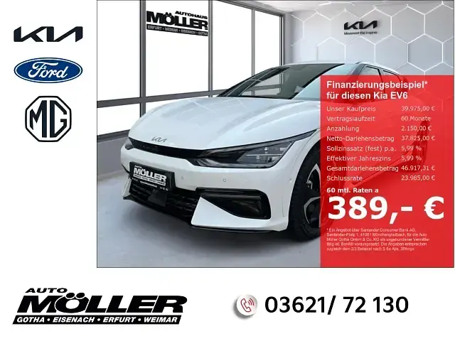 Gebraucht Kia EV6 GT-Line 239 kW (325 PS) 2024 SUV