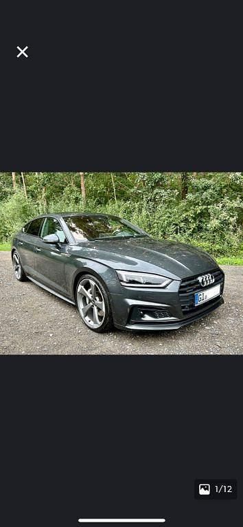 Grau Gebraucht 2018 Audi A5 Sportback Ambiente Limousine | 25.500 € (Fairer Preis) - Bild 1/4