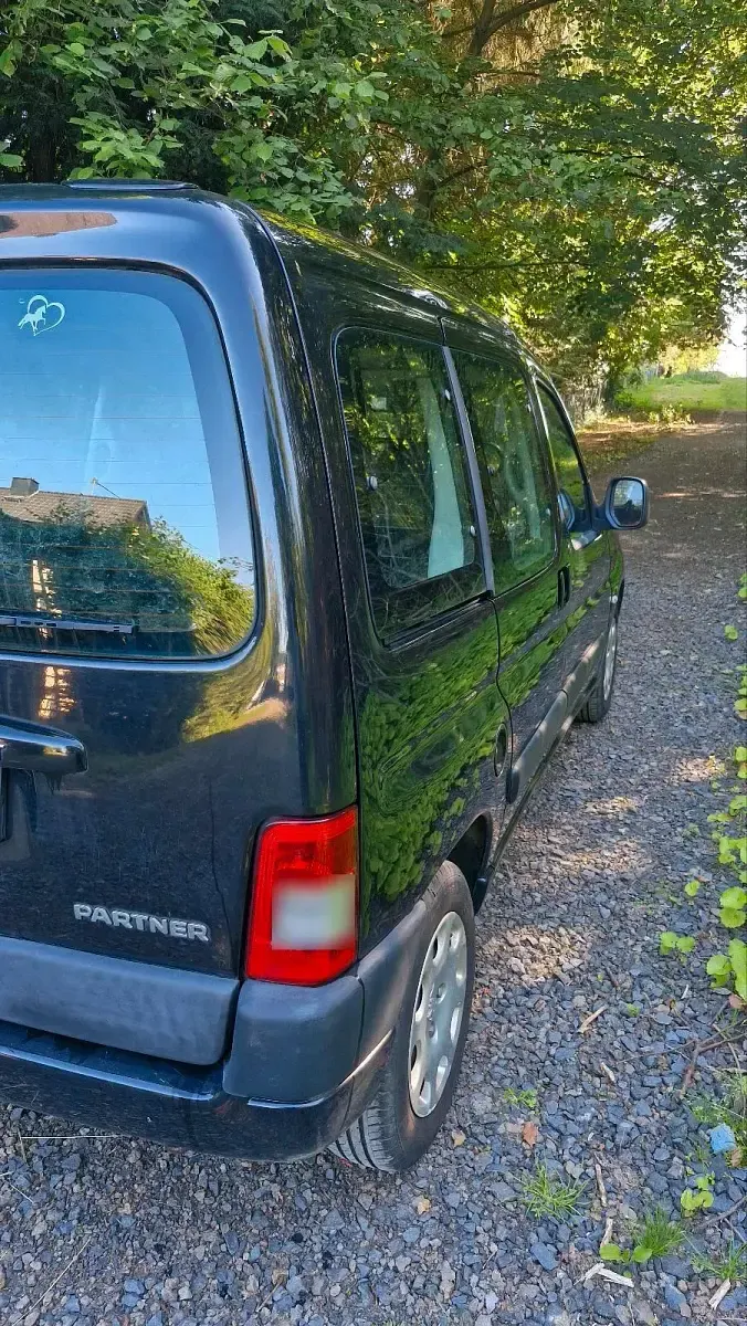 Gebraucht Peugeot Partner 75 PS (55 kW) 2006 Schwarz Van / Kleinbus