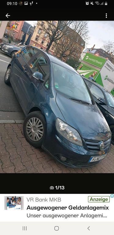 Gebraucht VW Golf Plus Cross Trendline 105 PS (77 kW) 2007 Blau Van / Kleinbus