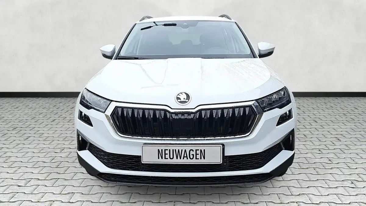 Neu Skoda Karoq Selection 150 PS (110 kW) 2026 Moonweiß metallic SUV