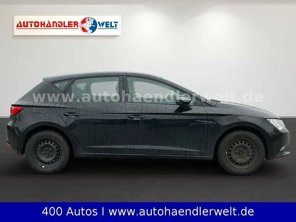 Brugt Seat Leon Reference 86 HK (63 kW) 2015 Sort Sedan