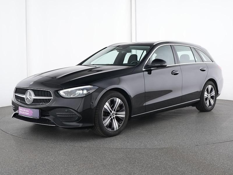 Schwarz Gebraucht 2023 Mercedes C200 Avantgarde Limousine | 29.211 € (Superpreis) - Bild 1/4