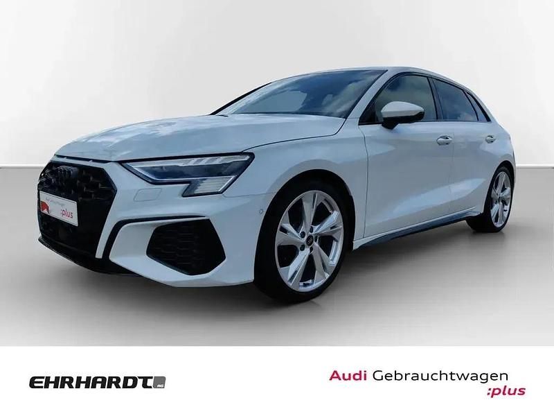 Weiß Gebraucht 2024 Audi S3 Ambiente Limousine | 41.989 € (Fairer Preis) - Bild 1/3