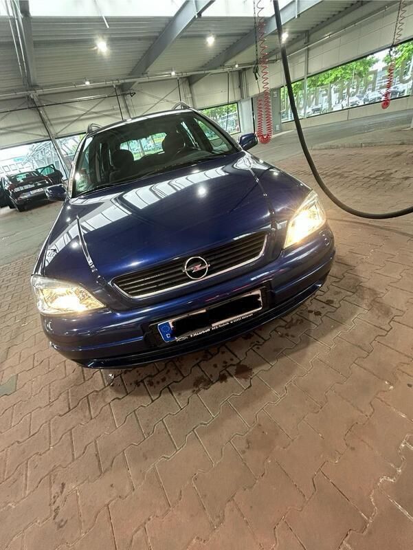 Blau Gebraucht 2004 Opel Astra Kombi | 1.700 € (Fairer Preis) - Bild 1/4