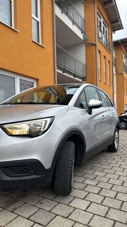 Gebraucht Opel Crossland 110 PS (80 kW) 2018 Silber SUV