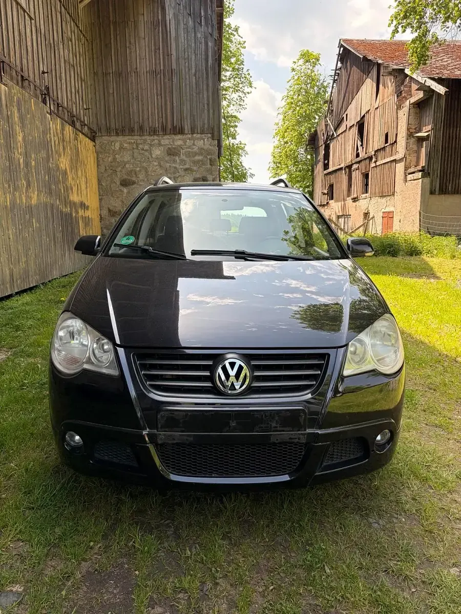 Gebraucht VW Polo Cross 80 PS (58 kW) 2007 Schwarz Kleinwagen