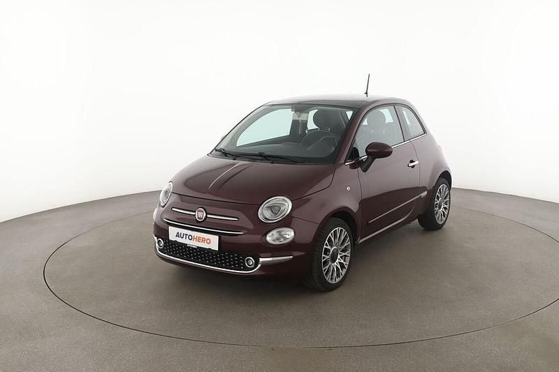 Rot Gebraucht 2017 Fiat 500 Lounge Limousine | 12.320 € (Teuer) - Bild 1/3