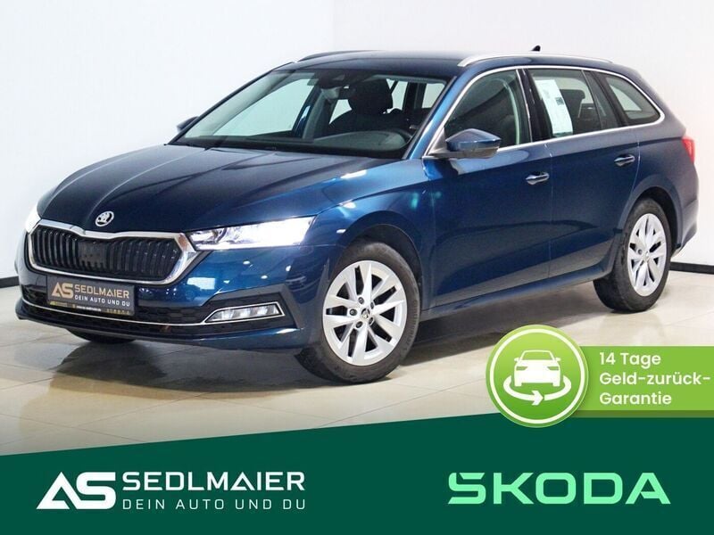 Lavablau met. Gebraucht 2022 Skoda Octavia Style Kombi | 24.600 € (Fairer Preis) - Bild 1/4
