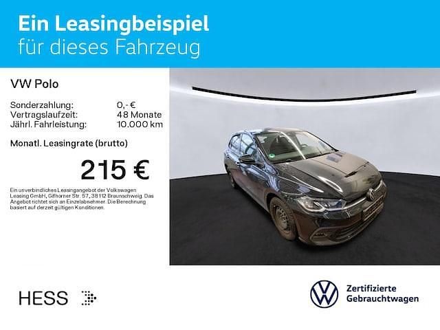 Gebraucht VW Polo Active 95 PS (69 kW) 2022 Deep black (metallic) Kleinwagen