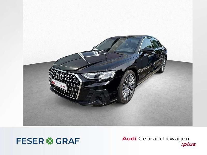 Brillantschwarz Gebraucht 2024 Audi A8 Ambiente Limousine | 67.690 € (Guter Preis) - Bild 1/3