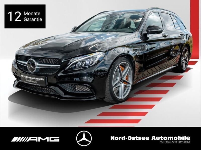 Schwarz Gebraucht 2018 Mercedes C63 AMG AMG Limousine | 39.990 € (Superpreis) - Bild 1/4