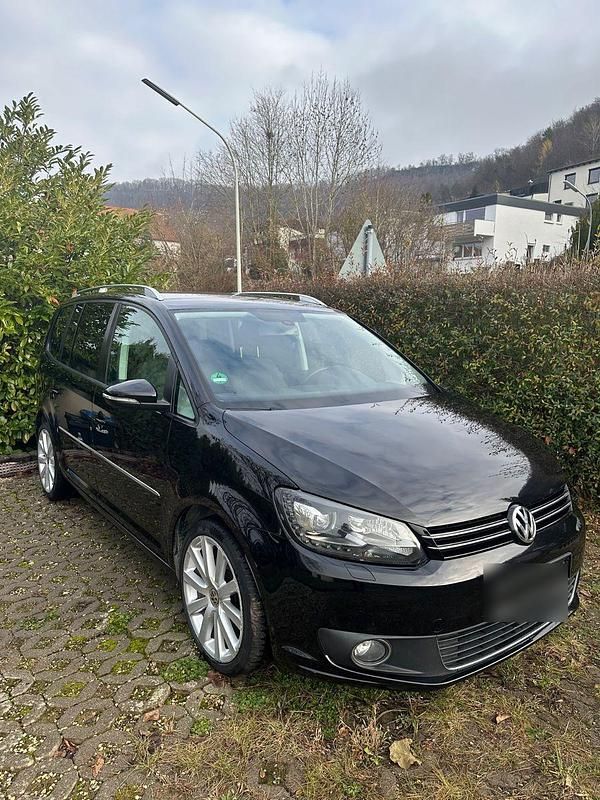 Gebraucht VW Touran Highline 170 PS (125 kW) 2012 Schwarz Van / Kleinbus