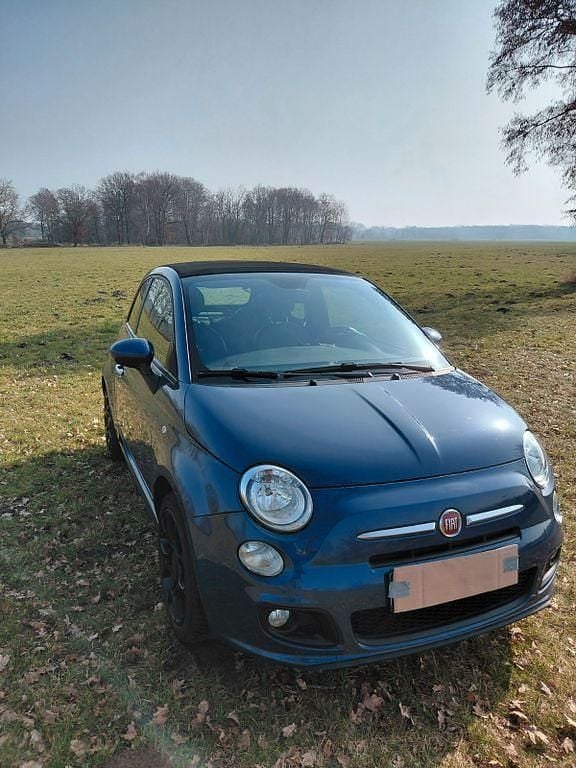 Second-hand Fiat 500C S 69 CP (50 kW) 2014 Albastru Cabrio