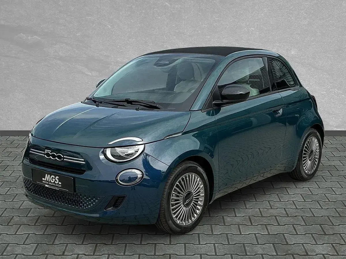 Neu Fiat 500 Icon 65 PS (47 kW) 2026 Ozean grün Cabrio