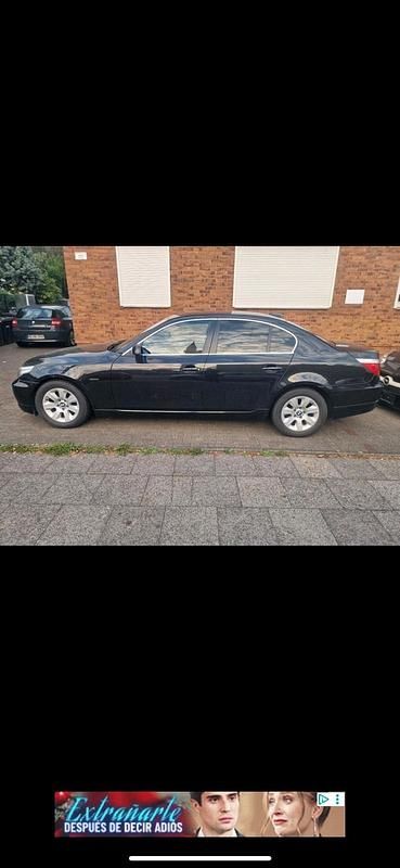 Schwarz Gebraucht 2007 BMW 523 Limousine | 2.550 € (Superpreis) - Bild 1/4