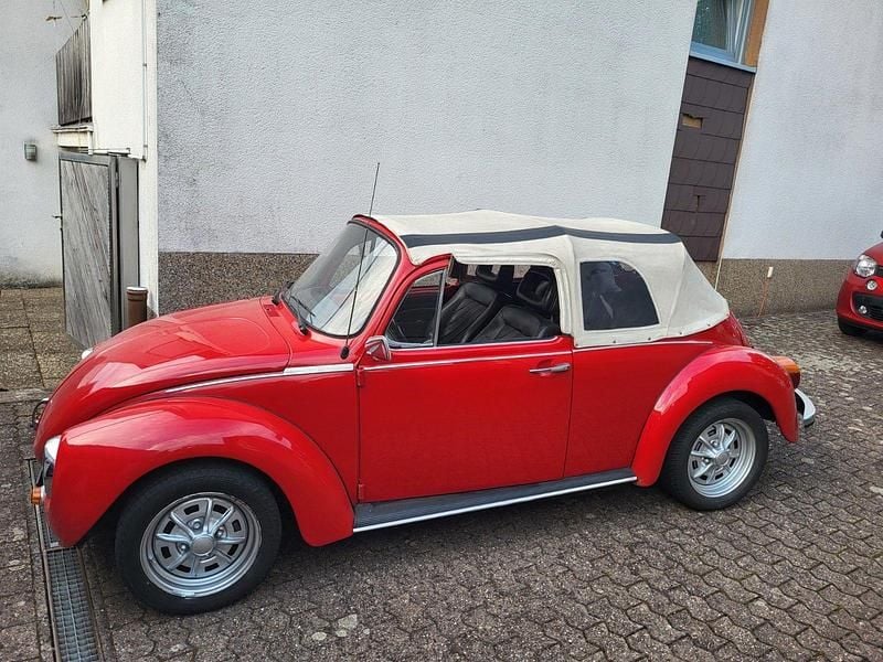 Rot Gebraucht 1975 VW Käfer Cabrio | 7.400 € - Bild 1/4