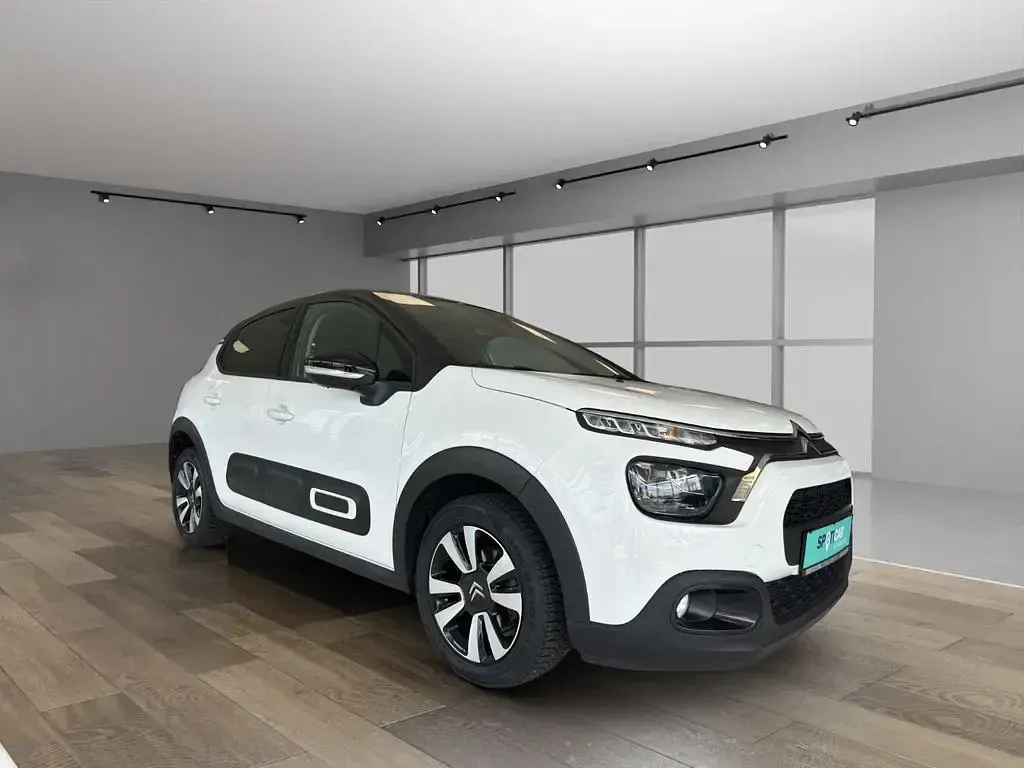 Gebraucht Citroën C3 PureTech 83 PS (61 kW) 2020 Polarweiß Kleinwagen