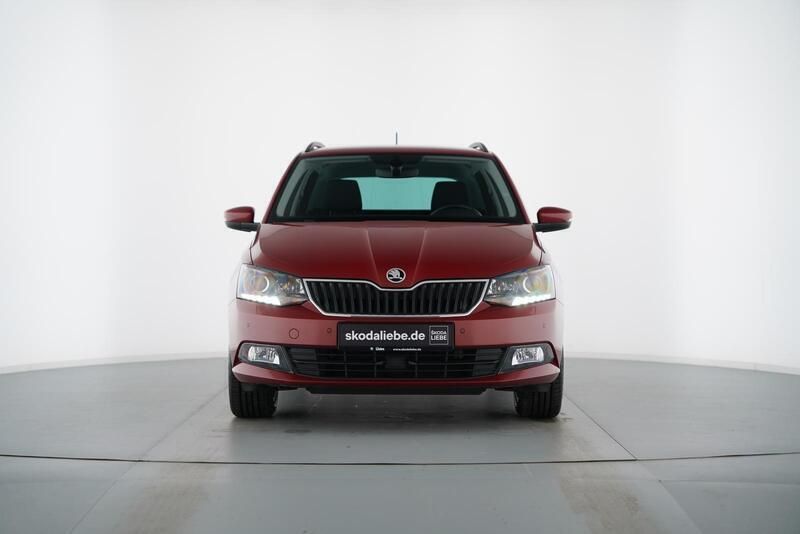 Gebraucht Skoda Fabia Joy 110 PS (80 kW) 2016 Rio rot metalic Kleinwagen