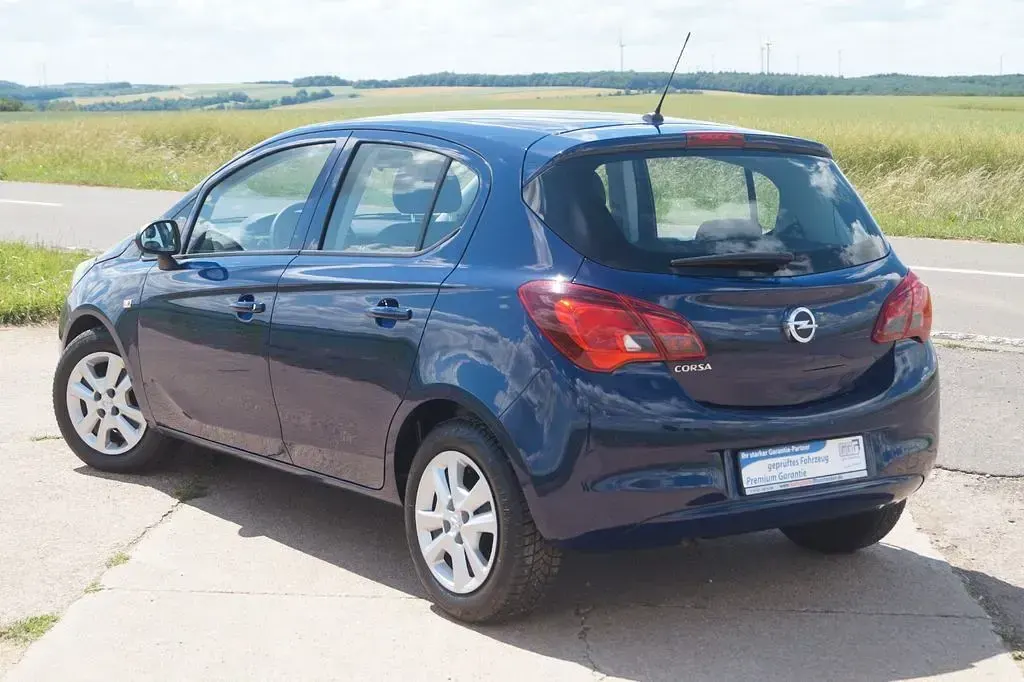Gebraucht Opel Corsa Edition 69 PS (50 kW) 2017 Blau Kleinwagen