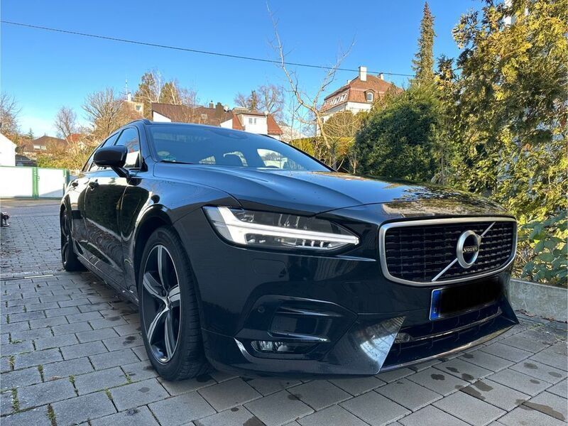 Schwarz Gebraucht 2019 Volvo V90 R-Design Kombi | 25.999 € (Fairer Preis) - Bild 1/4