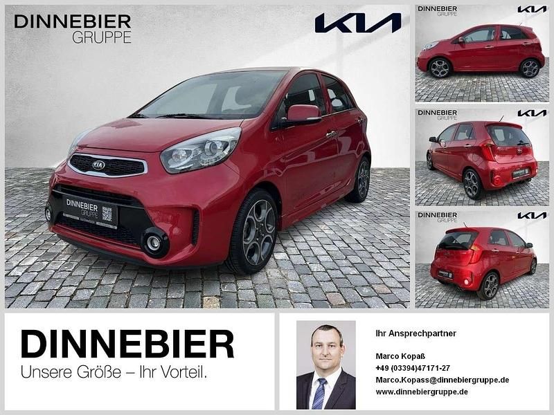 Gebraucht Kia Picanto 86 PS (63 kW) 2017 Rot (metallic) Kleinwagen