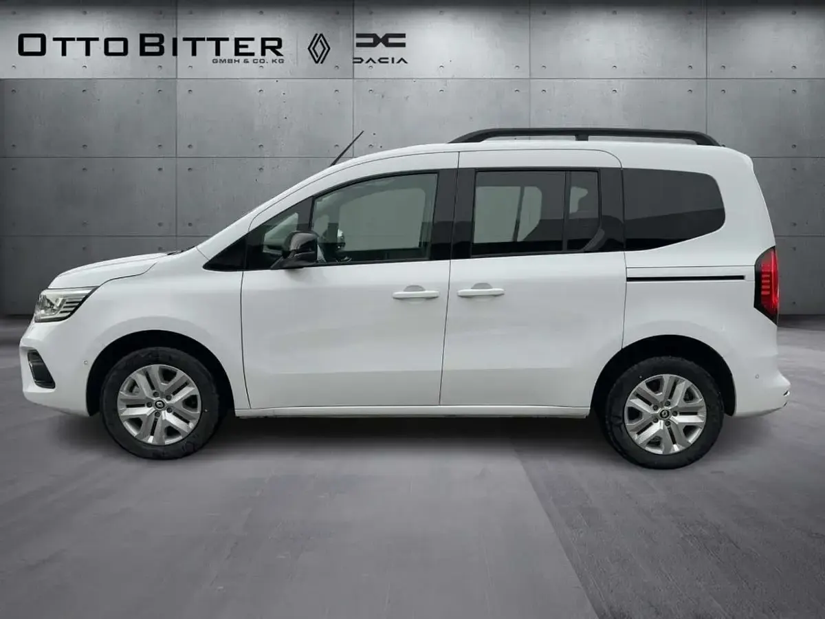 Neu Renault Kangoo Techno 131 PS (96 kW) 2025 Mineralweiss ((qng) Van / Kleinbus