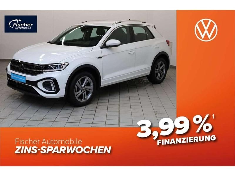 Pure white Gebraucht 2023 VW T-Roc R-line SUV | 28.480 € (Guter Preis) - Bild 1/4