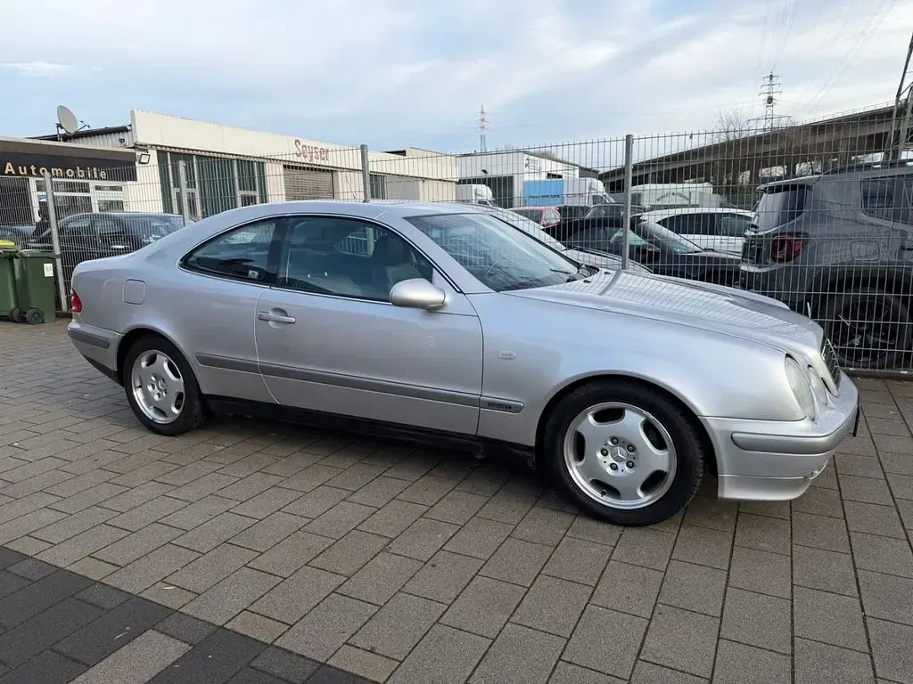 Gebraucht Mercedes CLK200 Elegance 136 PS (100 kW) 1998 Silber Coupé